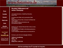 Tablet Screenshot of fotomira.de